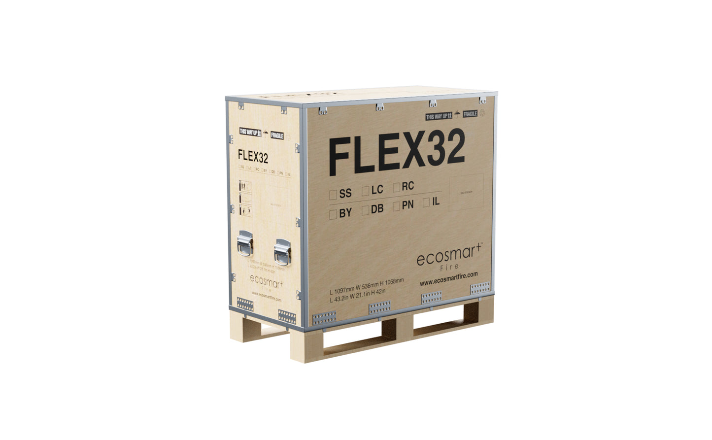 Semineu cu Bioetanol EcoSmartFire FLEX 32SS