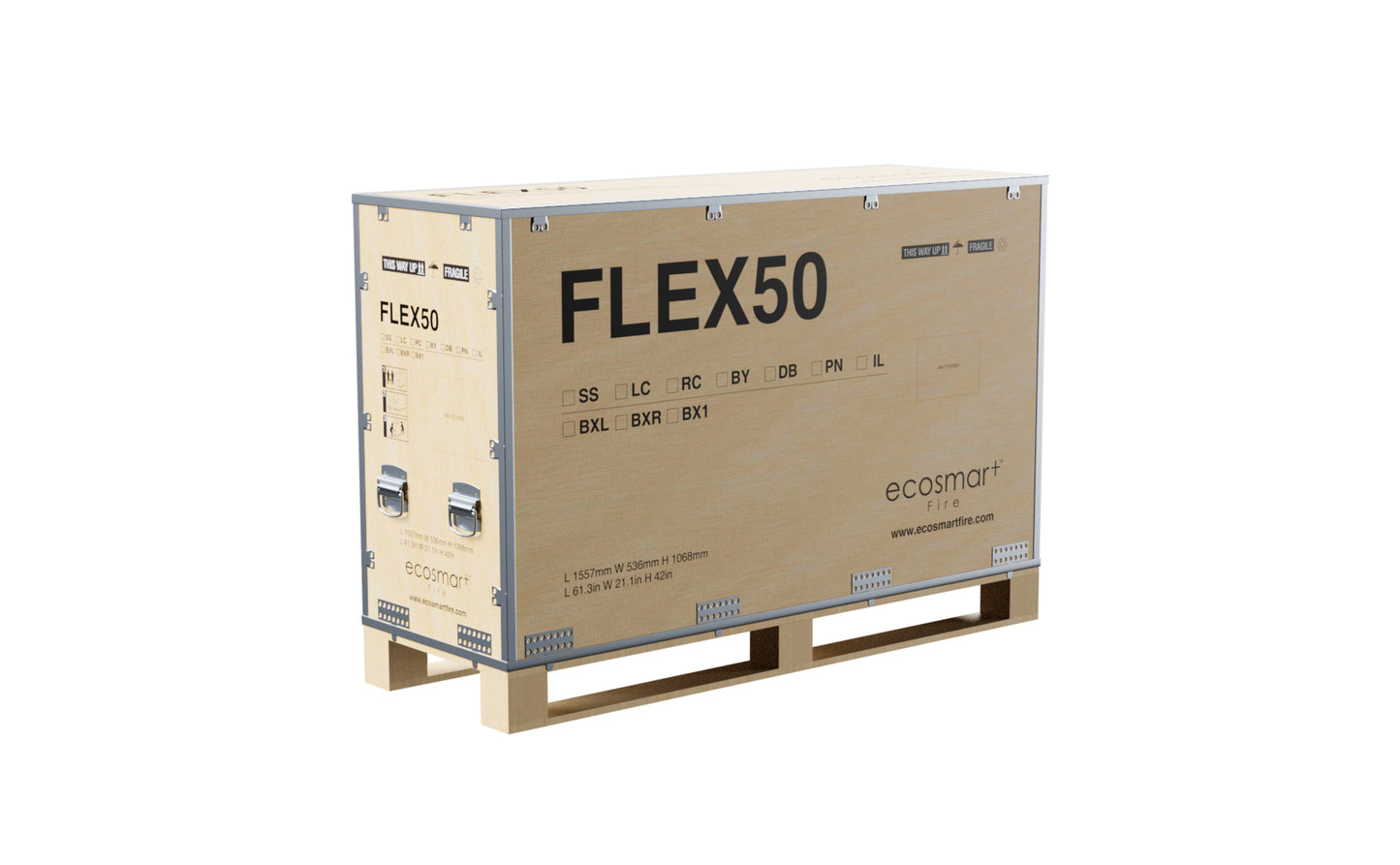 Semineu cu Bioetanol EcoSmartFire FLEX 50SS