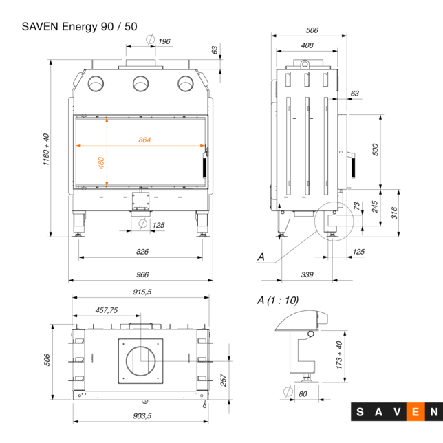 Semineu SAVEN Energy ECO 19 kW