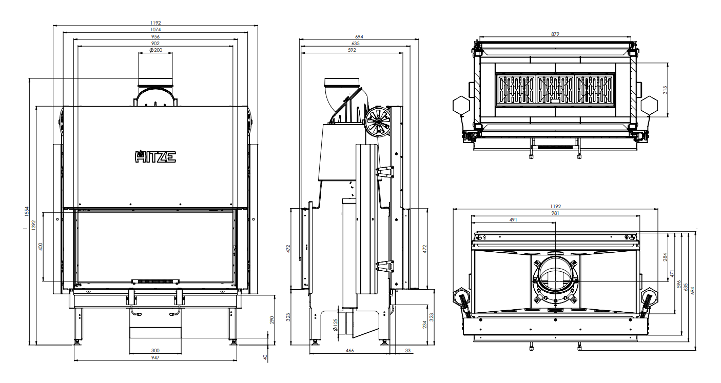 Semineu Hitze DUO ARD90 18 kW