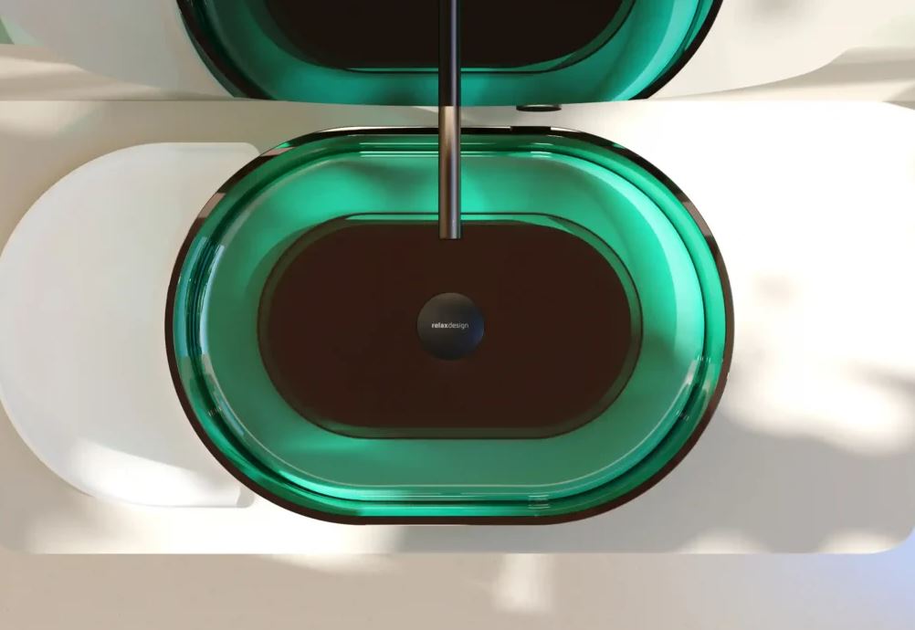 Lavoar pe blat Boxy Round L Relax Design