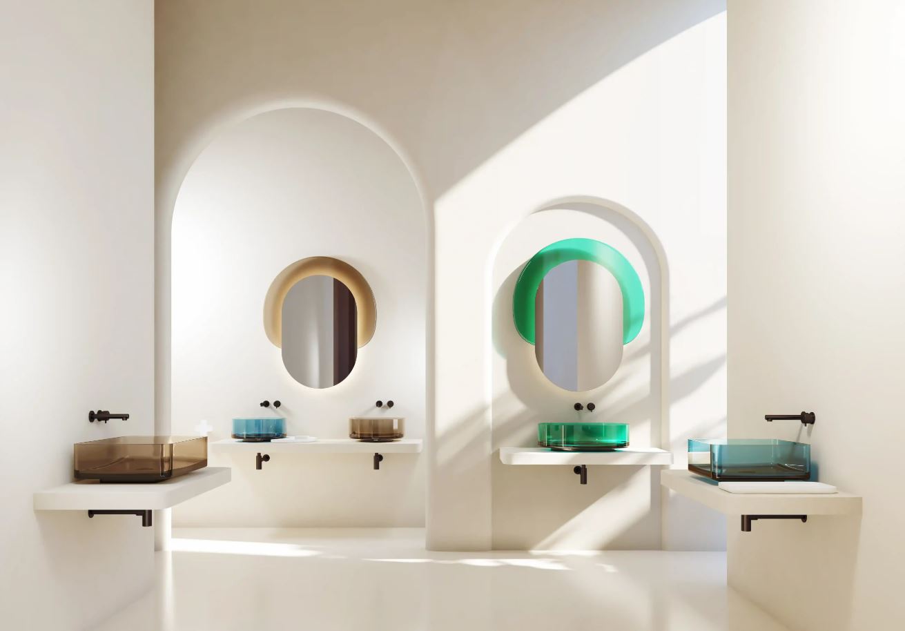 Lavoar pe blat Boxy Round L Relax Design