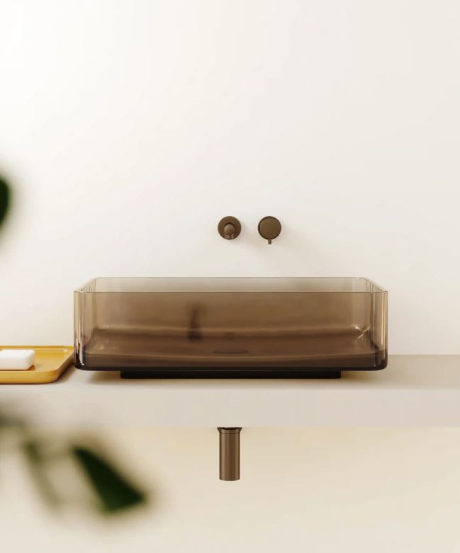 Lavoar pe blat Boxy Square L Relax Design