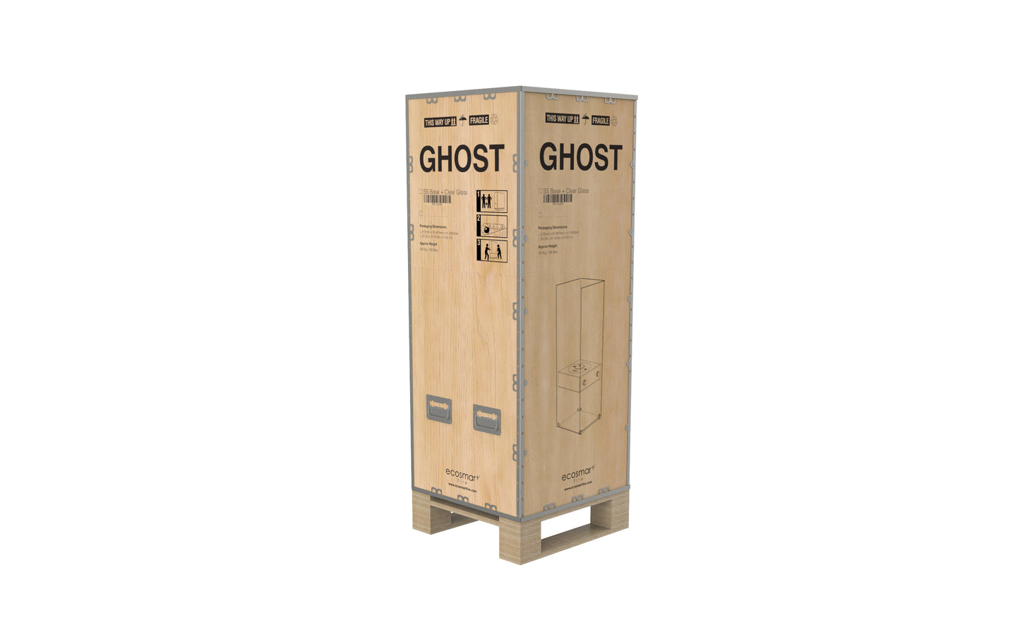 Semineu cu Bioetanol EcoSmartFire Ghost