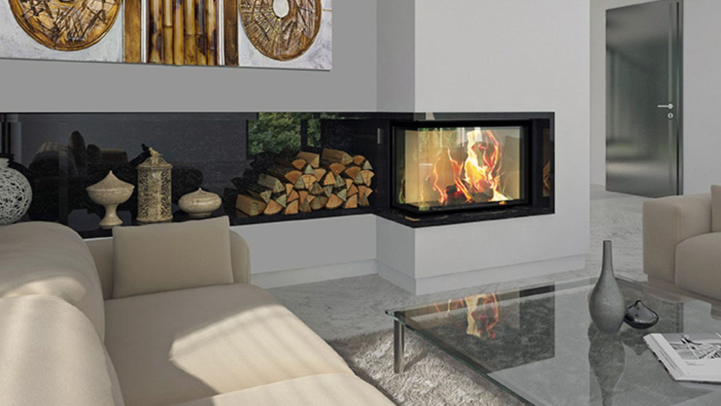 Semineu pe lemne Camina Schmid Ekko 84x34x57h