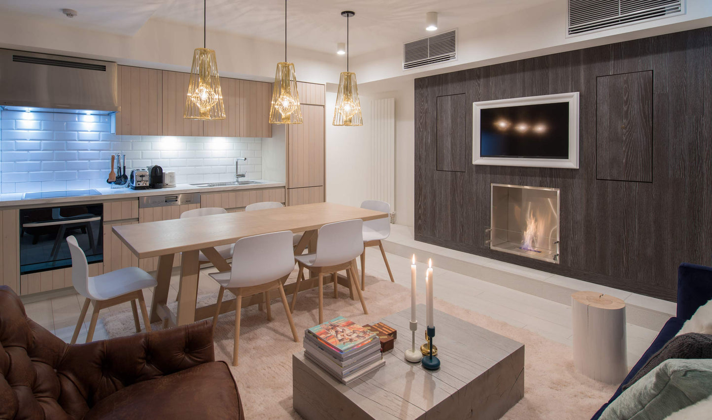 Semineu cu Bioetanol EcoSmartFire FLEX 32SS
