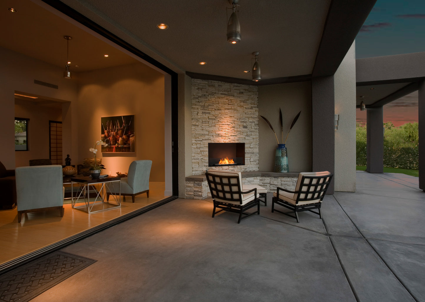 Semineu cu Bioetanol EcoSmartFire FLEX 32SS