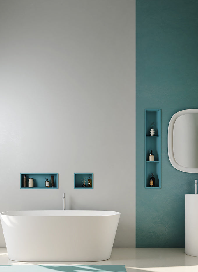 Rafturi incastrate pentru baie Iloko Relax Design