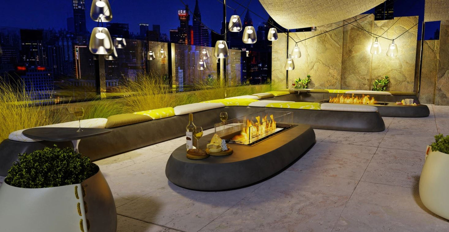 Semineu cu Bioetanol EcoSmartFire Linear 50