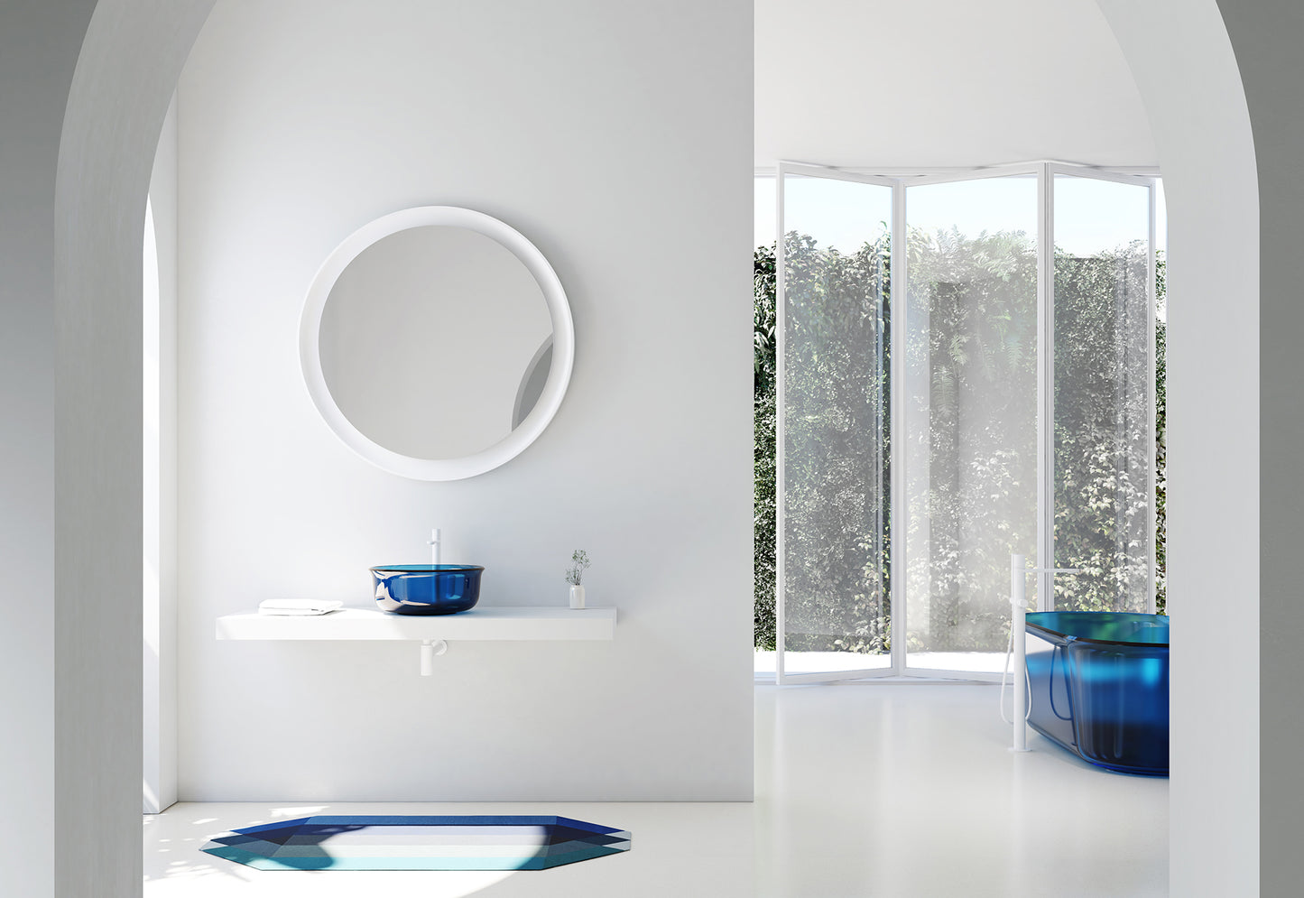 Lavoar pe blat Lua 60 Relax Design