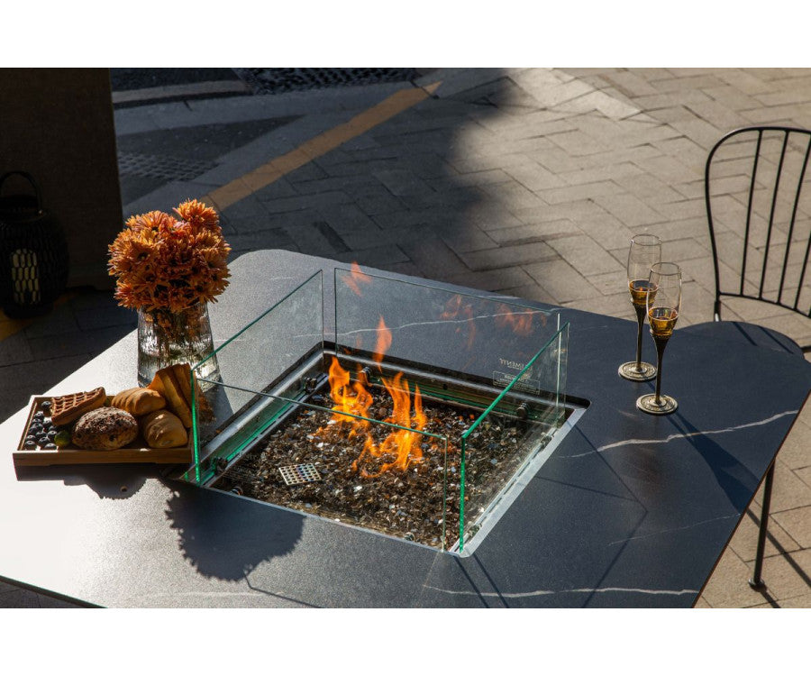 Semineu exterior Elementi Brugge Black