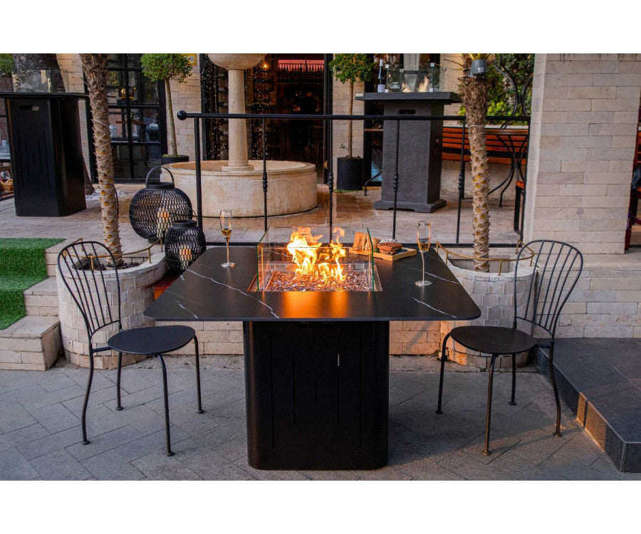 Semineu exterior Elementi Brugge Black