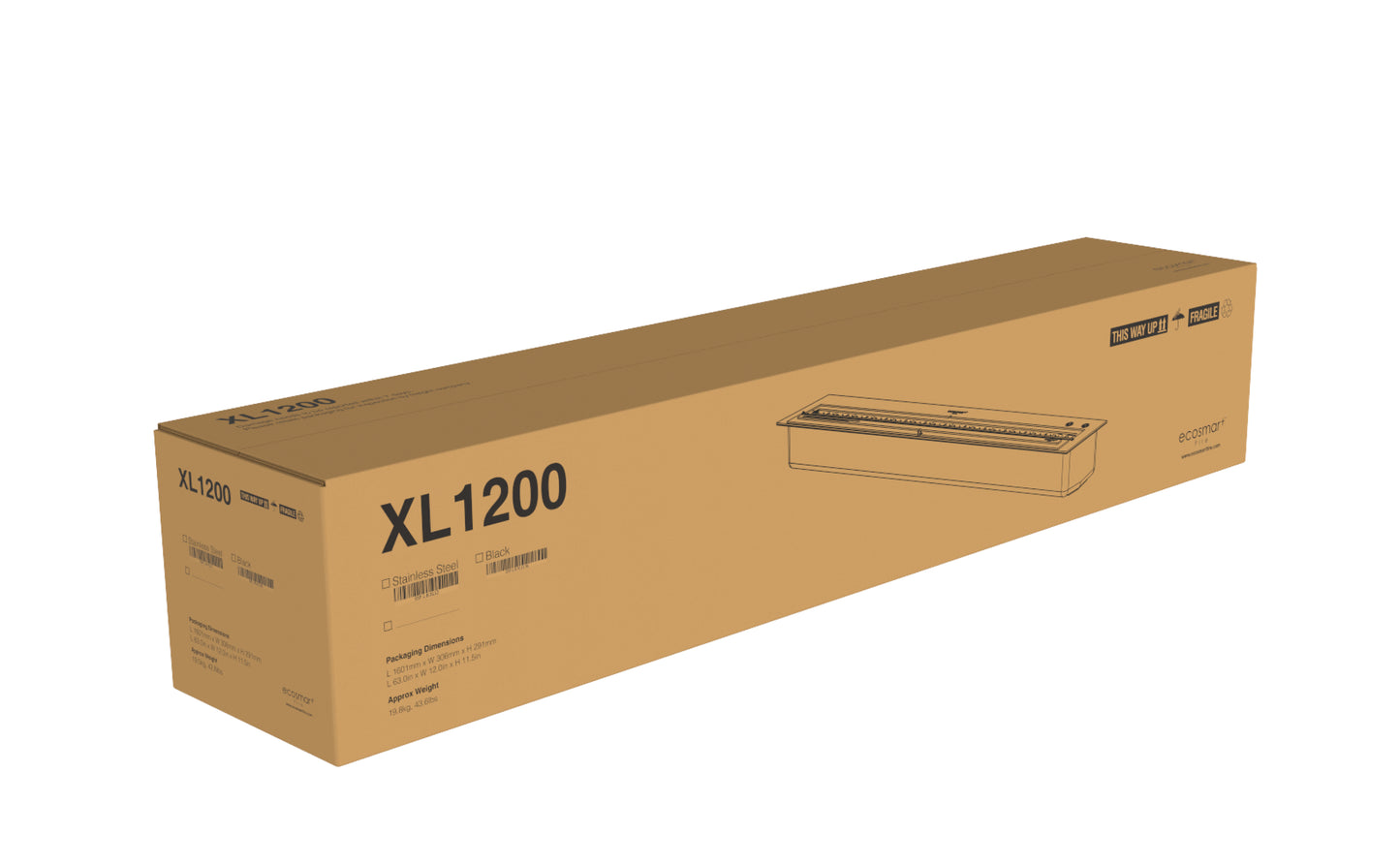 Semineu cu Bioetanol EcoSmartFire XL1200