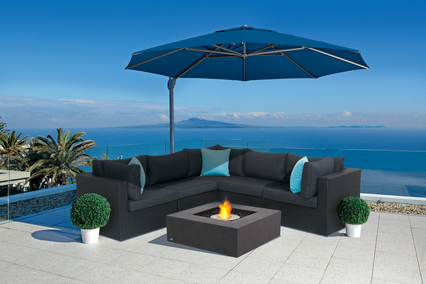 Semineu cu bioetanol EcoSmartFire BASE40