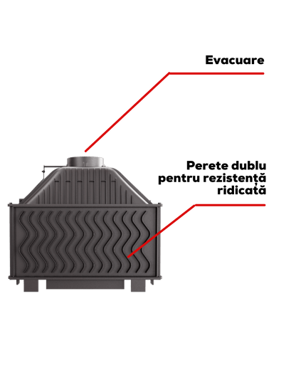 Semineu Kawmet W16 13,5 kW ECO