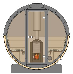 Saună Butoi Cupella 280