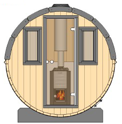 Saună Butoi Cupella 280