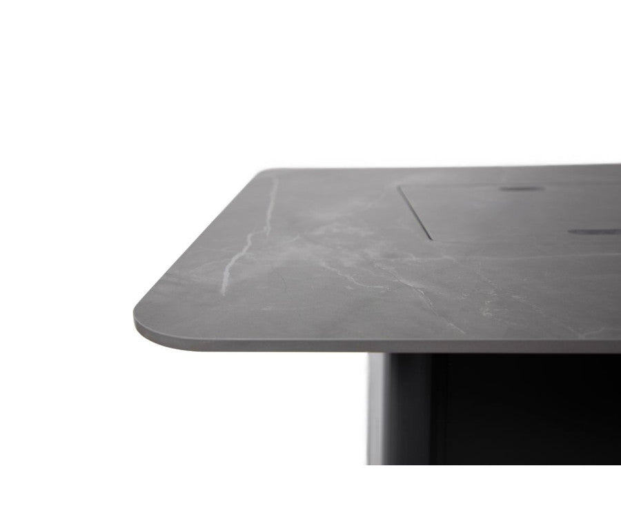 Semineu exterior Elementi Koln Gray